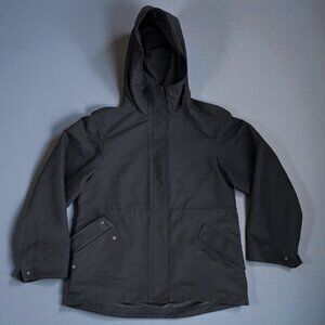 Uniqlo Utility Parka Waterproof Black | Size Small